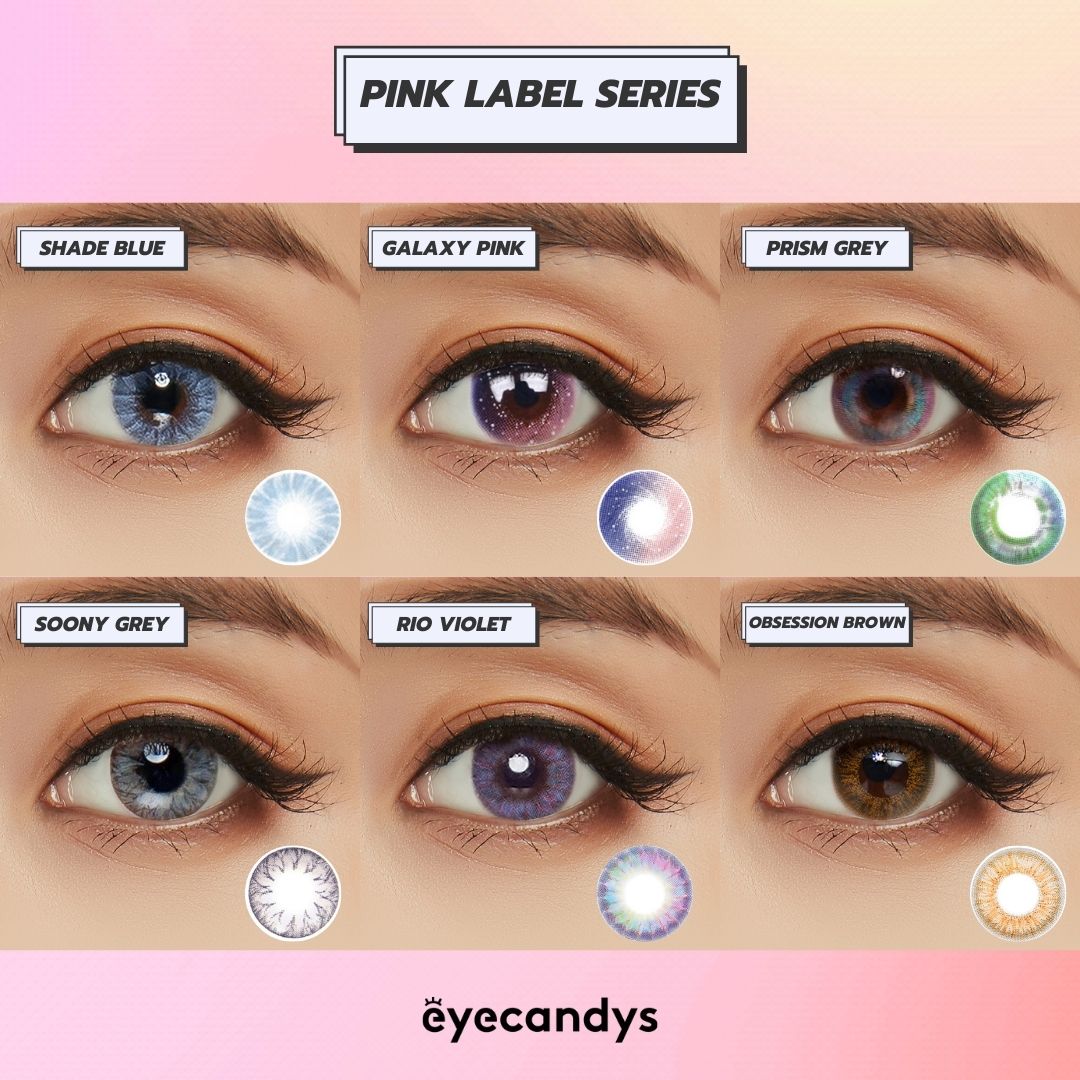 Promotion Pink Label Series (1 PAIR) Color Contact Lens - EyeCandys