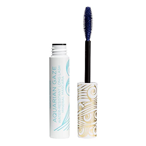 Pacifica Beauty Aquarian Gaze Water Resistant Long Lash Mascara, Deep Blue, Vegan & Cruelty Free, Deep (Blue) 0.25 Fl Oz