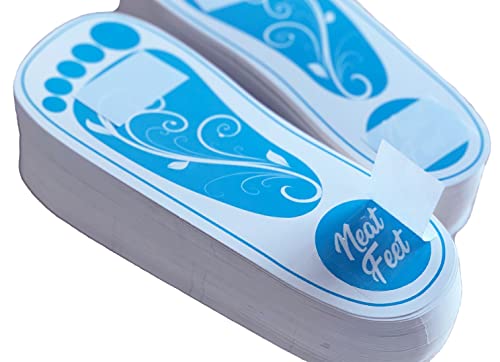 100 Pairs (200 feet) Premium Disposable Spray Tanning Feet Pads