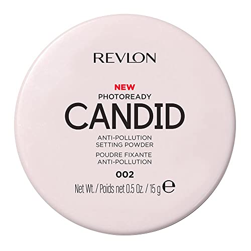 Revlon PhotoReady Candid Setting Powder, with Anti-Pollution, Antioxidant Ingredients, without Parabens, Pthalates and Fragrances; Shade 002 .34 Fluid Oz