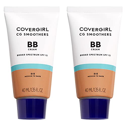 COVERGIRL Smoothers Bb Cream, Medium To Dark 815, 1.35 Fl Oz, 2 Count