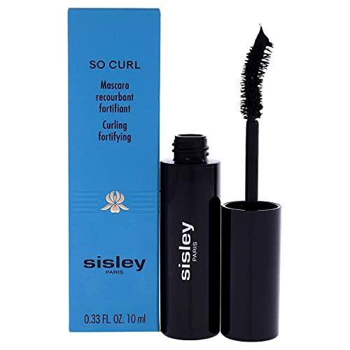 sisley paris So Curl Curling Fortifying Mascara, 01 Deep Black, 0.33 Ounce