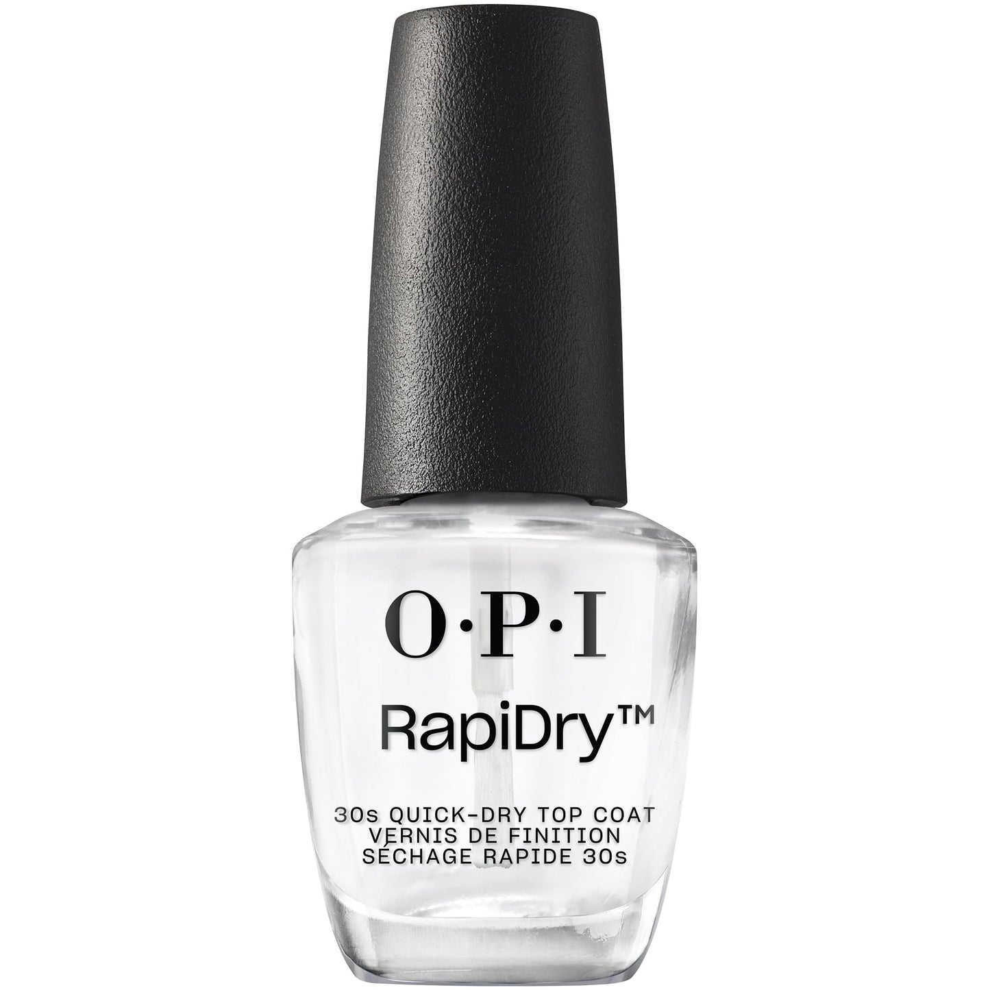 OPI RapiDry Nail Polish Drying Top Coat, High Shine & Glossy Finish, Quick Drying, Designed to Shine, Seal & Protect, 0.5 fl oz