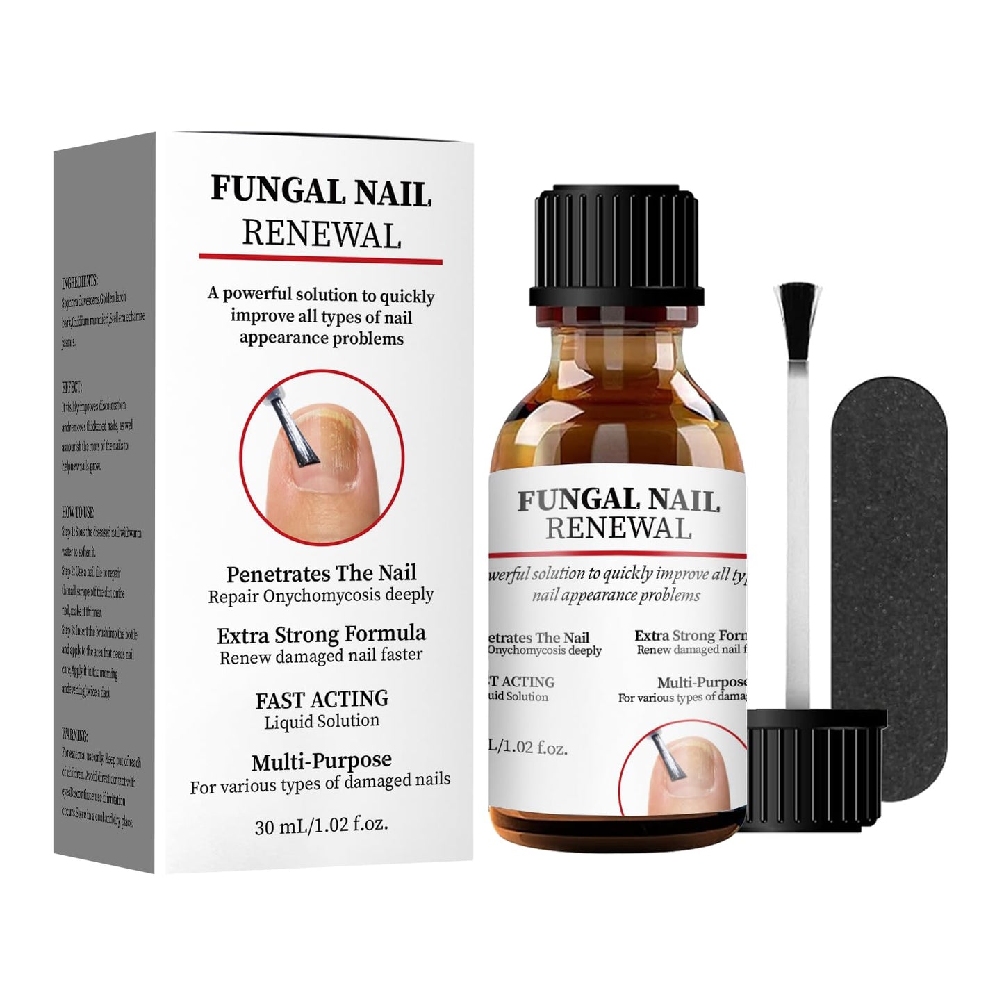 Toenail Fun-gus Treat-ment Extra Strength For Toenail Or Fingernail, Nail Fun-gus Treat-ment for Damaged & Discoloration Nail