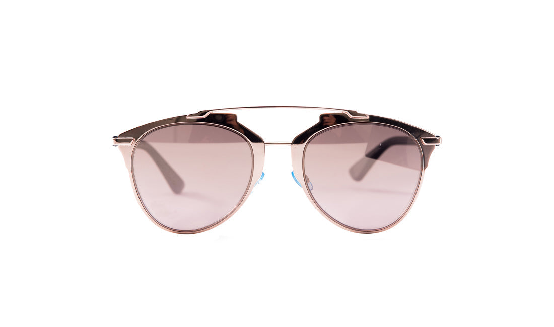 Sunglasses Dior DiorReflected Aviator, Dior, Medium, Metal, Non-Polarized, Prescription, Rose Gold, Sunglasses, Womens