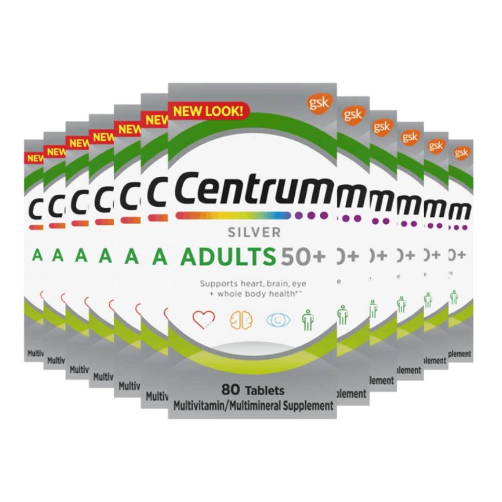 Centrum Silver? Multivitamin 80 tabs - 12 Pack