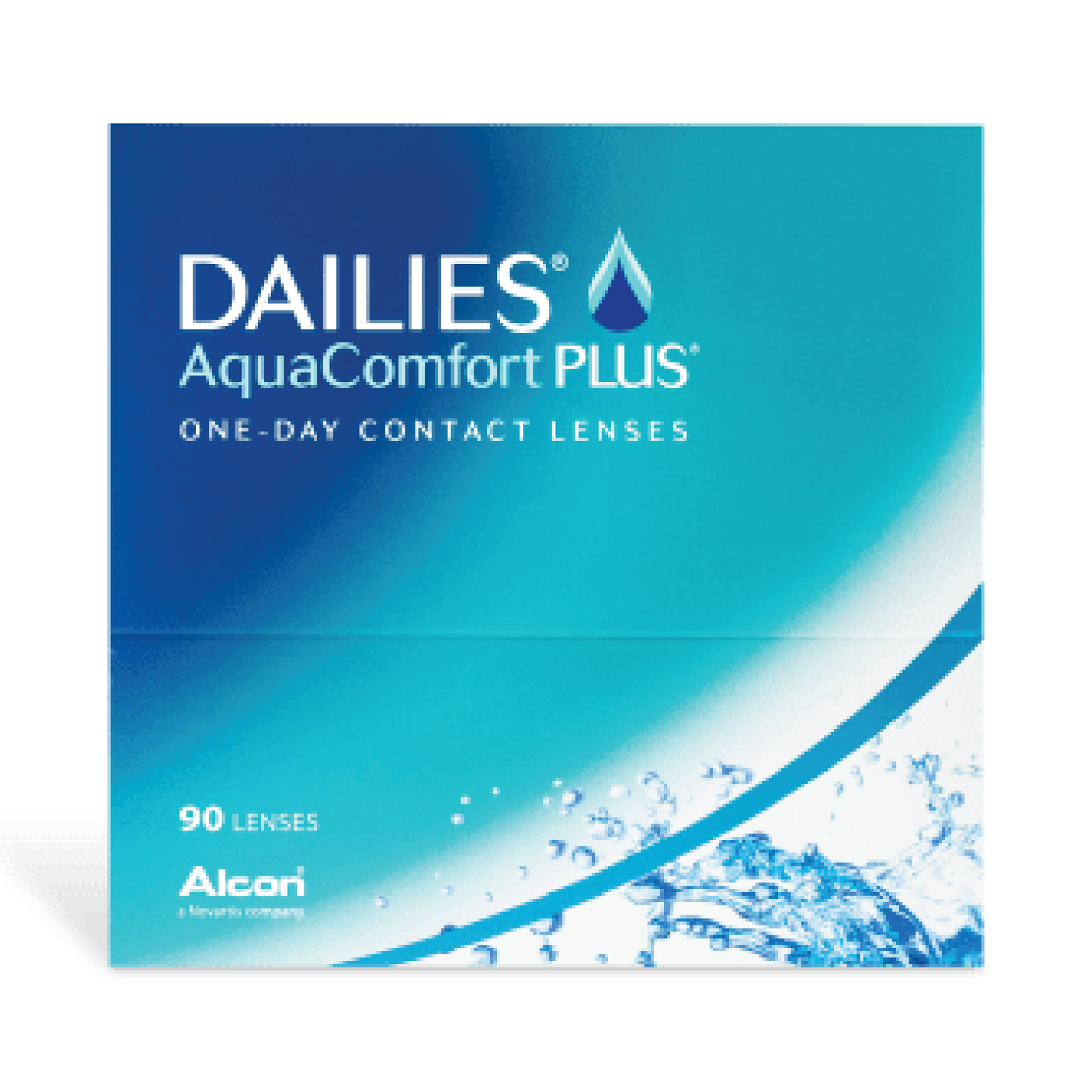 Dailies AquaComfort Plus contact lens - v sense optics daily disposable alcon thin breathable wetting ability comfort wear on eyes cornea sharp clear vision affordable 90 pack best lenses oxygen moisture technology sphere silicone hydrogel