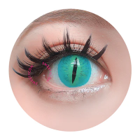 Sweety Crazy Green Demon Eye / Cat Eye (New)