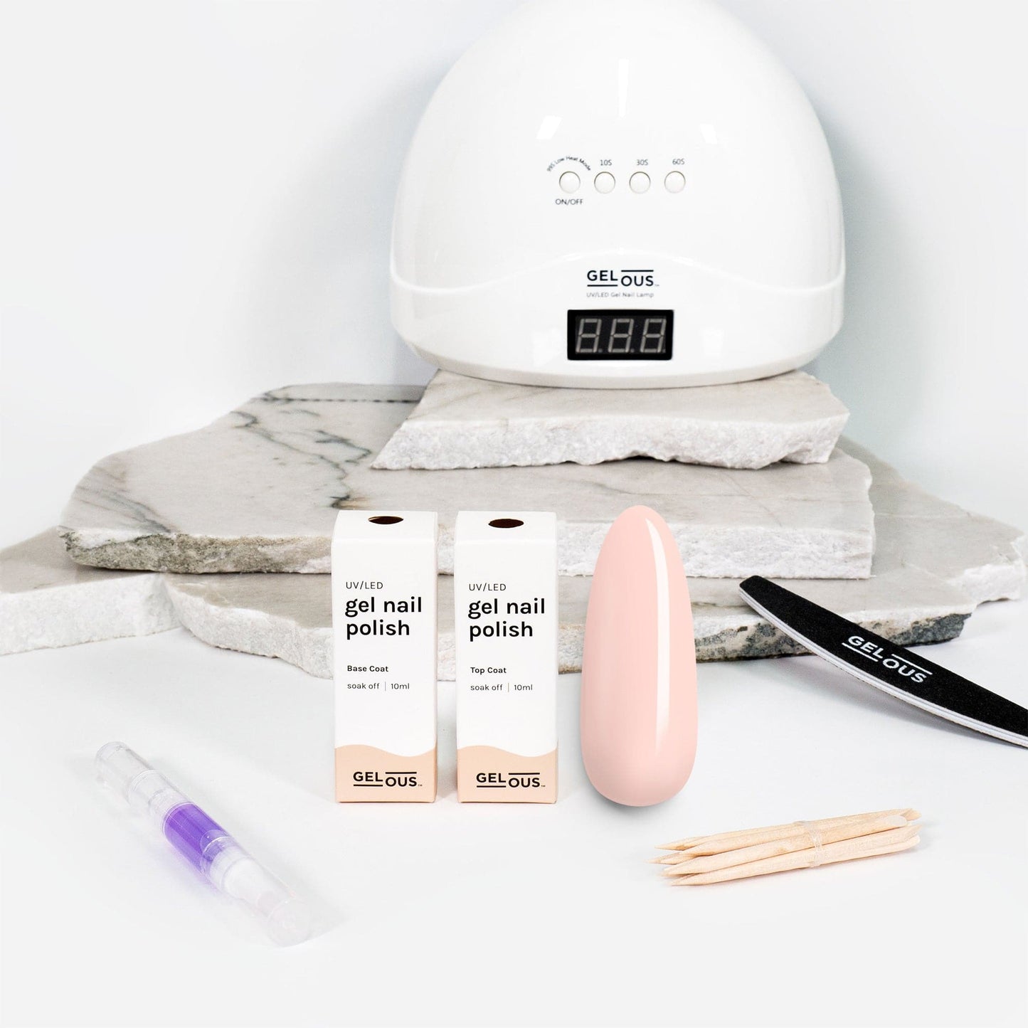 Gelous gel nail polish Angelic Essentials Pack - photographed in New Zealand