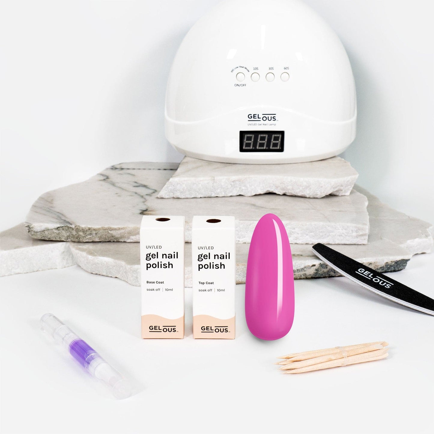 Gelous gel nail polish Dolly Essentials Pack - photographed in New Zealand