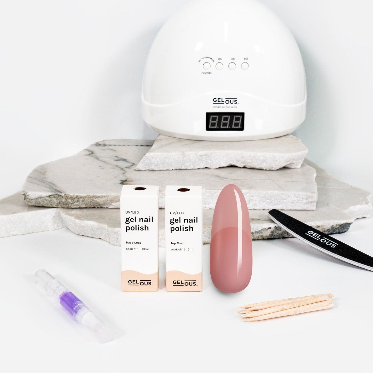 Gelous gel nail polish Pucker Up Essentials Pack - photographed in New Zealand