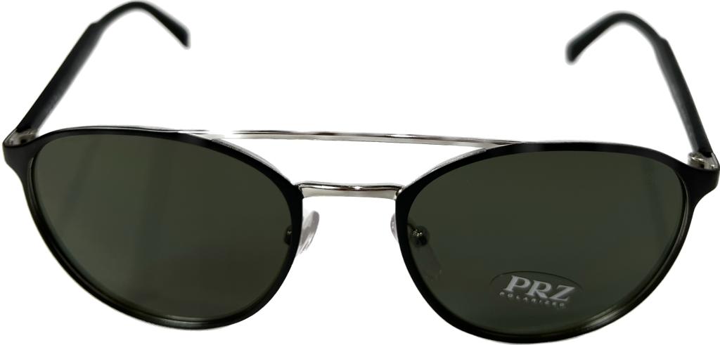 Prada PR62TS 1BO5X1 Black/Gray-Green Polarized