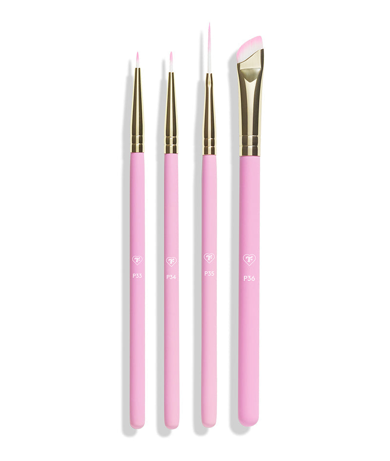 Play Pigment - 4 Piece Liner Brush Set