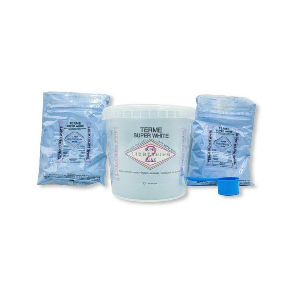 TERME Super Blue Powder Lightener Tub 2lbs.
