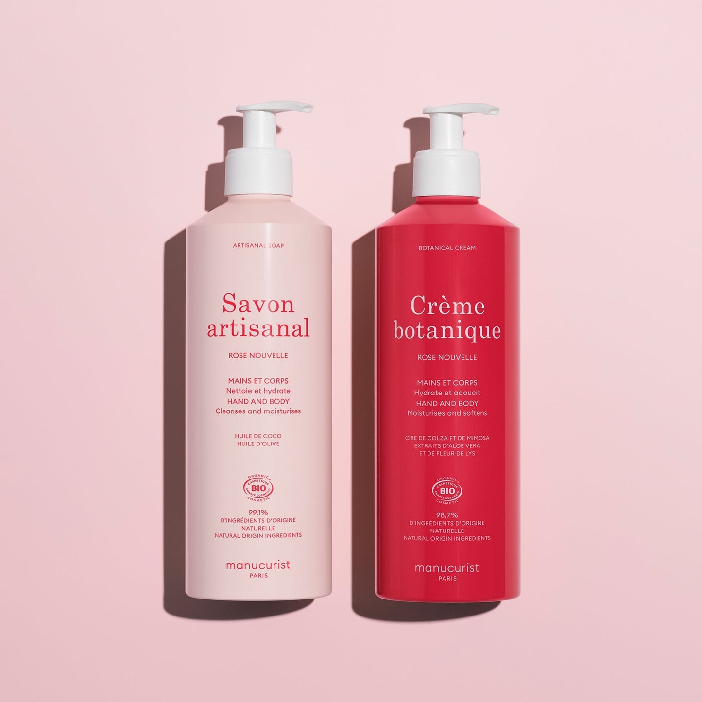 Rose Botanical Cream & Artisan Soap Duo