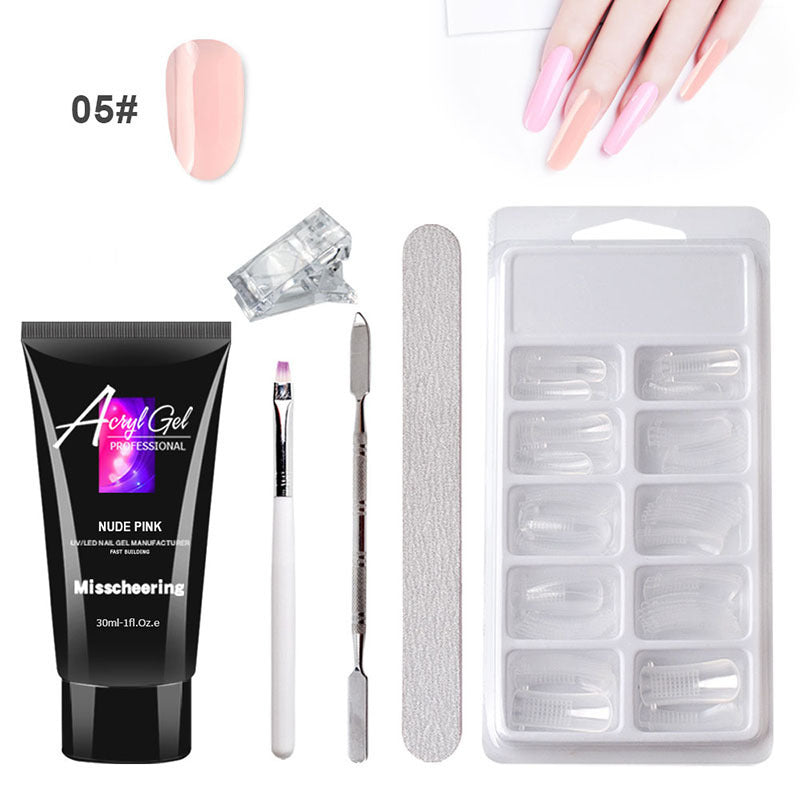 Painless Extension Gel Nail Art Kit-Health & Wellness-Fit Focus