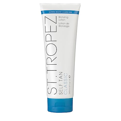 ST TROPEZ Gradual Tan Classic Daily Firming Lotion, Gradual Sun Kissed Glow Self Tan Moisturizer, 5 Skincare Benefits, Vegan, Natural & Cruelty Free, 6.7 Fl Oz