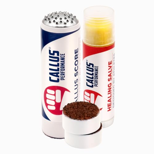 Callus Performance Ultimate Callus Care Bundle | Callus Score Plus Callus Healing Salve and 2 Callus Smoothers. Easily Manage Your Hand Callus. Prevent, Repair and heal Callus rips from Training