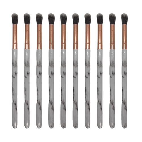 10 pcs MARBLE LONG HANDLE LASH WASH CLEANSER BRUSHES (soft bristles unlike most bulk brushes)