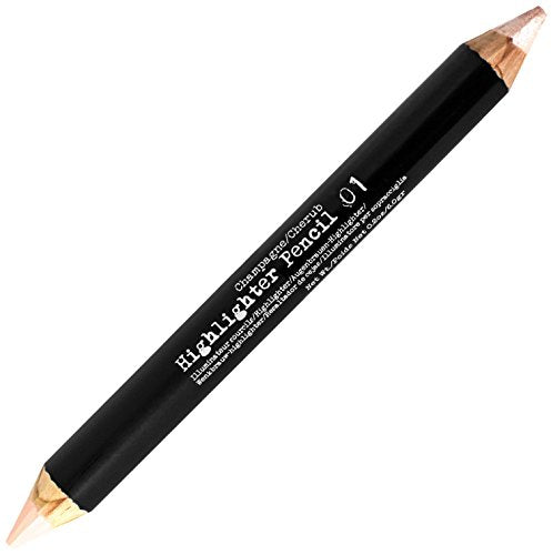 The BrowGal - 2 in 1 Double Head, Highlighter & Concealer Pencil - 01 - Gradient Effect Eyebrow Makeup, Natural Looking, Lifting & Highlighting Eyebrows, Smudge-Proof & Anti-Fade - Champagne/Cherub