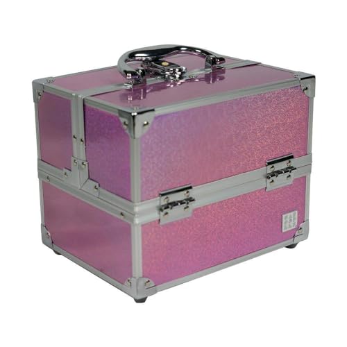 Caboodles Women's Makeup Case, Pink Iridescent
