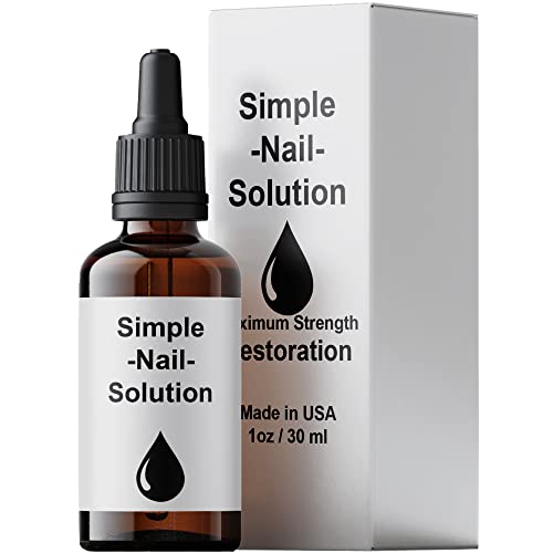 Simple Nail Solution - Tea Tree, Vitamin E, Keratin/Nail Growth, Strengthener and Repair/Revitalizing Cuticle Oil
