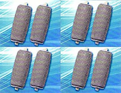 8 Pack Replacement Rollers for PedEgg Powerball Rechargeable Callus Remover