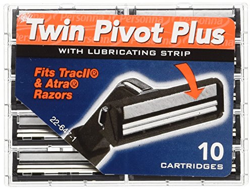 Personna Twin Pivot Plus with Lubricating Strip - 50 Blades ( 5 x 10 )