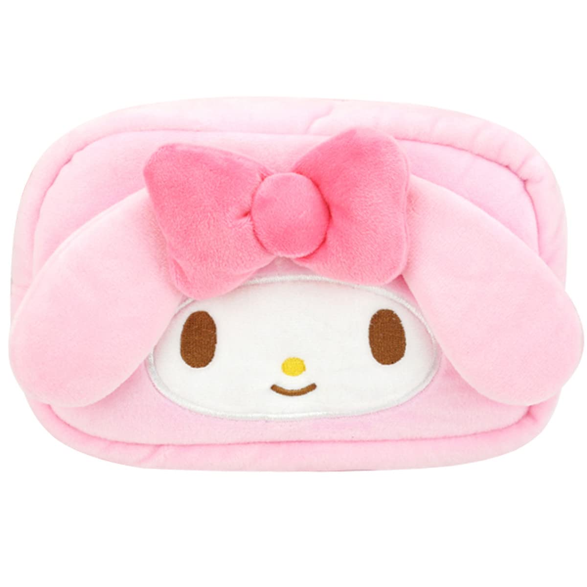 Roffatide Anime My Melody Makeup Bag Portable Small Cosmetic Bag Zipper Pen Pouch Pencil Case For Women Girls