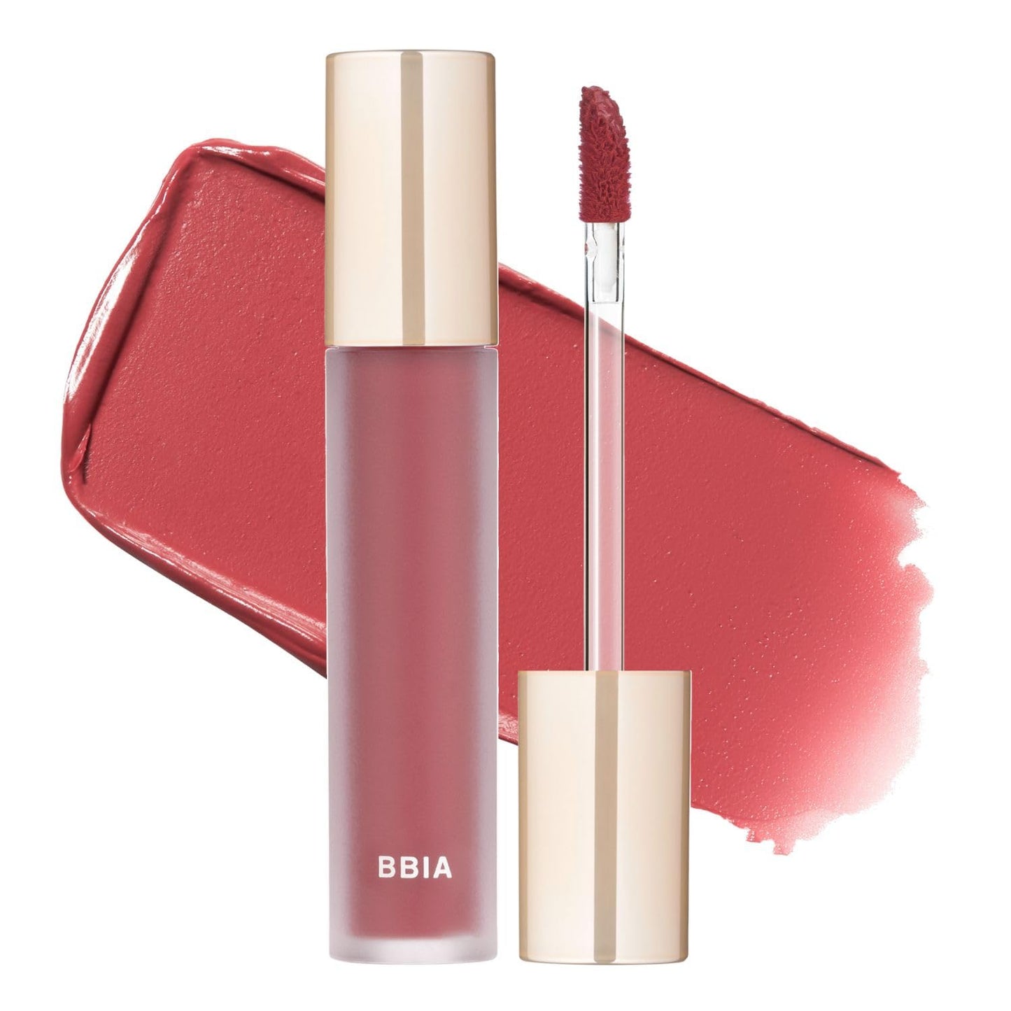 BBIA Last Velvet Tint - Soft & Creamy Matte Finish Lip Stain, Blur Effect with Velvety Texture, Long-Lasting, High Pigment, Lightweight, Non-Drying, Vegan, Korean Lip Makeup (V11 CALM BOSS)