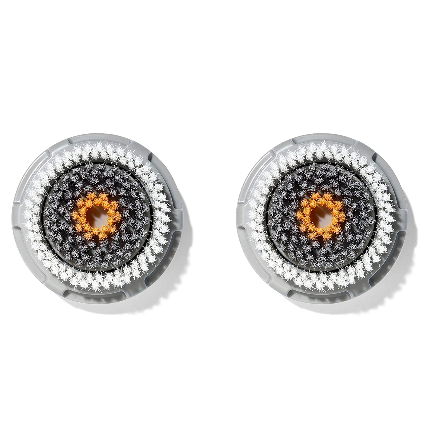 Clarisonic Men's Facial Cleansing Brush Head Replacement Compatible with Mia 1, Mia 2, Mia Fit, Alpha Fit, Smart Profile Uplift and Alpha Fit X, 2 Count