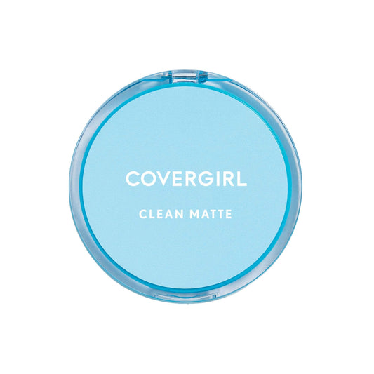 COVERGIRL Clean Oil Control Pressed Powder, Warm Beige 545, 0.35 Ounce Pan (Pack of 2)
