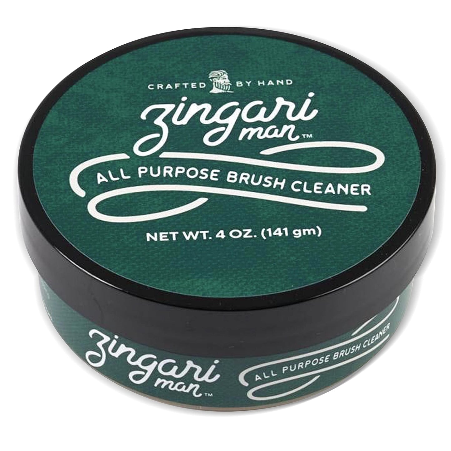 Zingari Man All Purpose Brush Cleaner – Purifying Cleanser for Shaving and Makeup Brushes – Natural Cleaning Solution for Shave Knots and Cosmetics Brushes, 4 oz