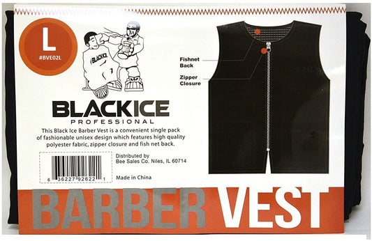 Black Ice Barber Vest