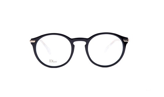 Frames Dior Dioressence5 Black, Dior, Frames, Plastic, Prescription, Round, Small, Womens