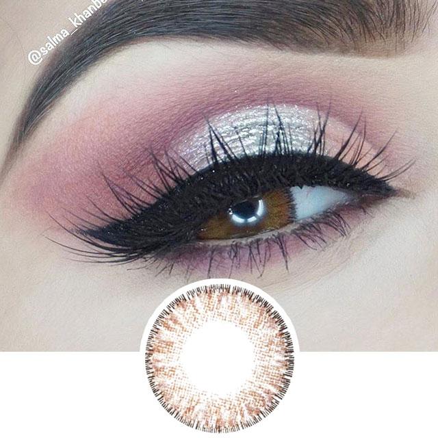 Hazel Color Contact Lenses - 4 Tone