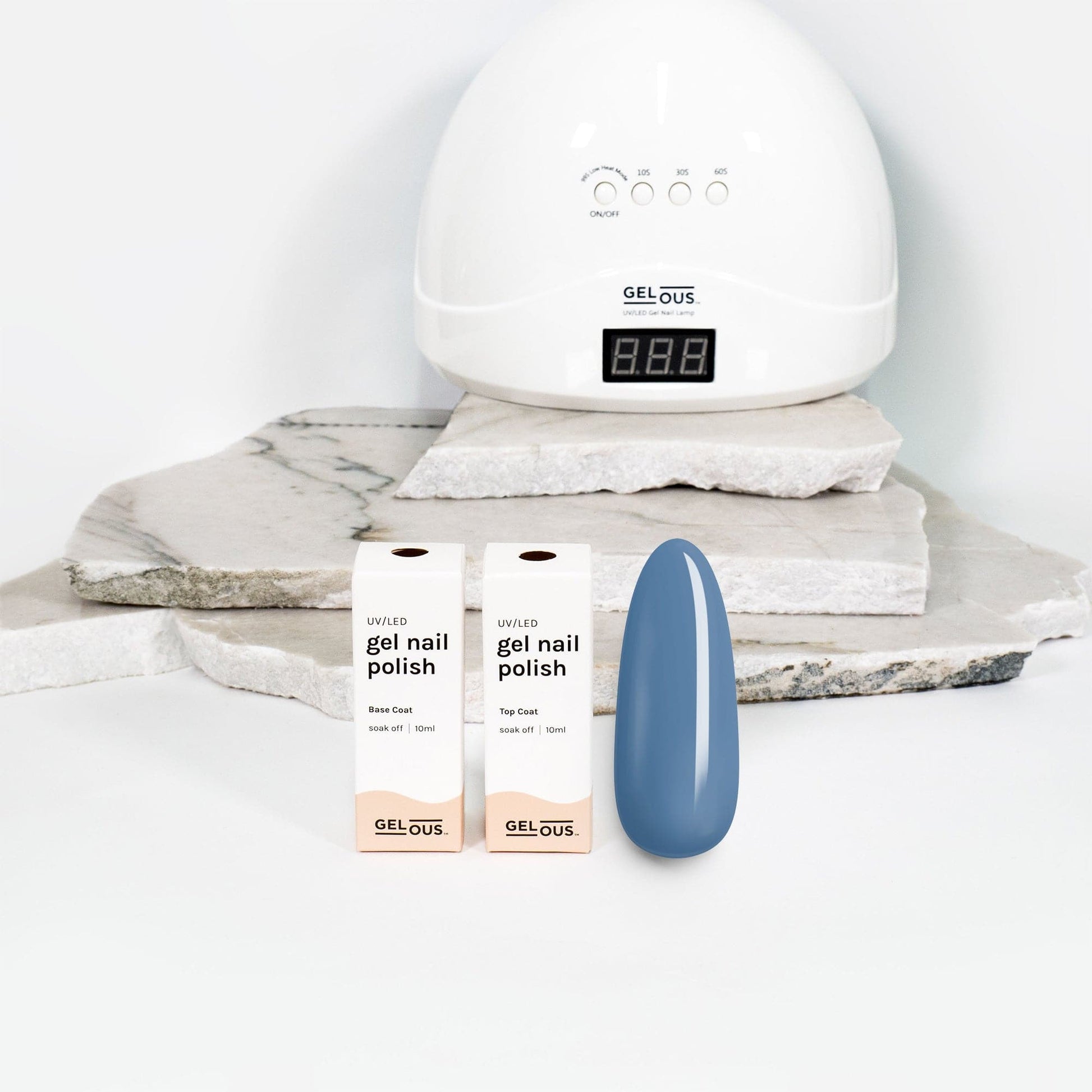 Gelous gel nail polish Blue Haze Basic Pack- photographed in New Zealand