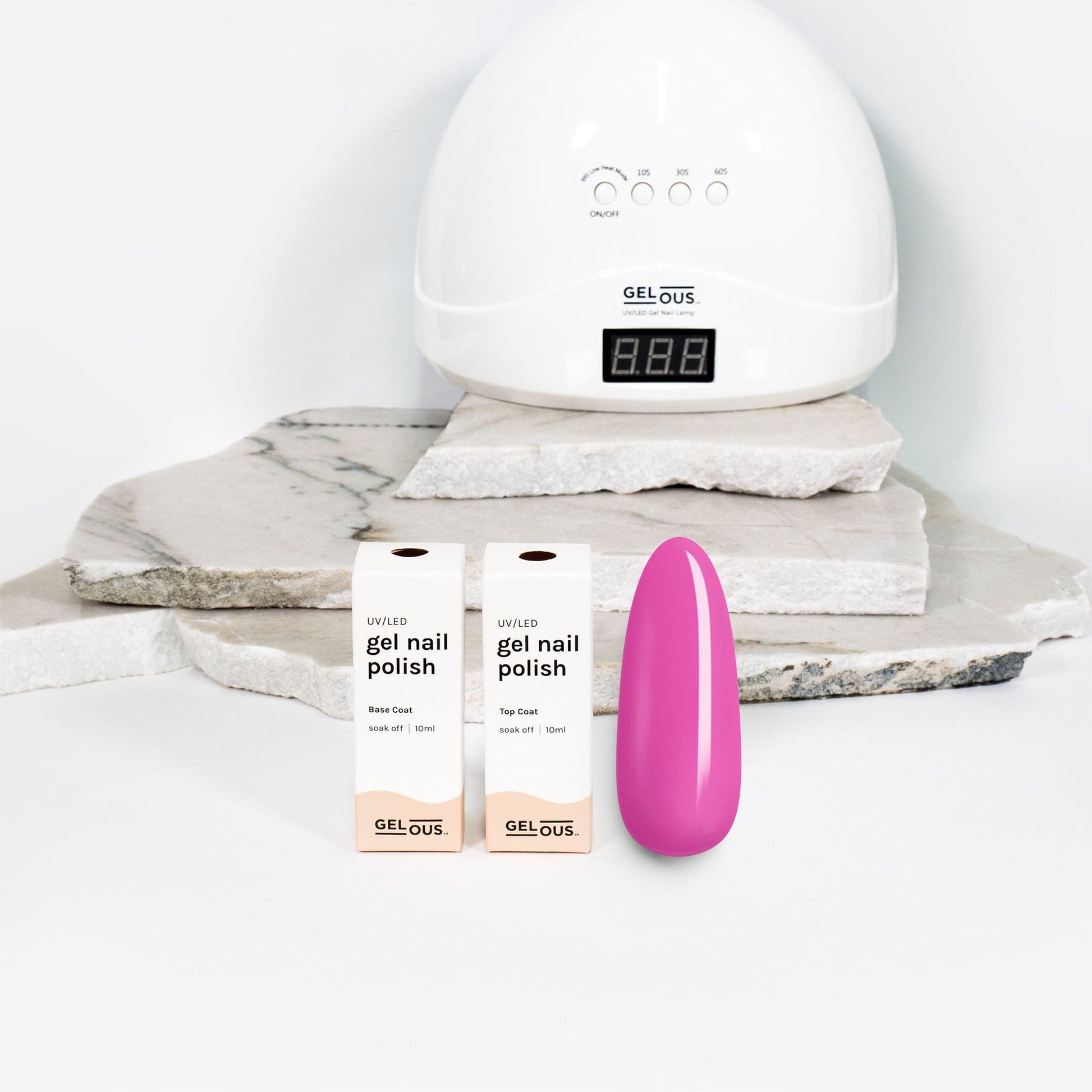 Gelous gel nail polish Dolly Basic Pack - photographed in New Zealand