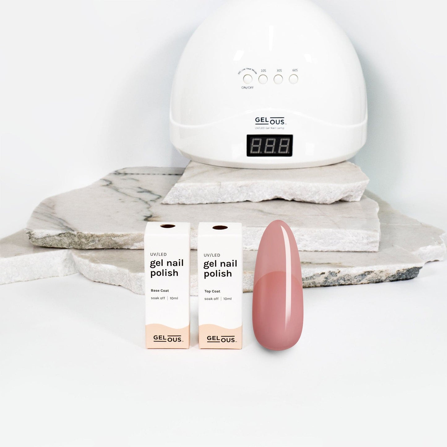 Gelous gel nail polish Pucker Up Basic Pack - photographed in New Zealand