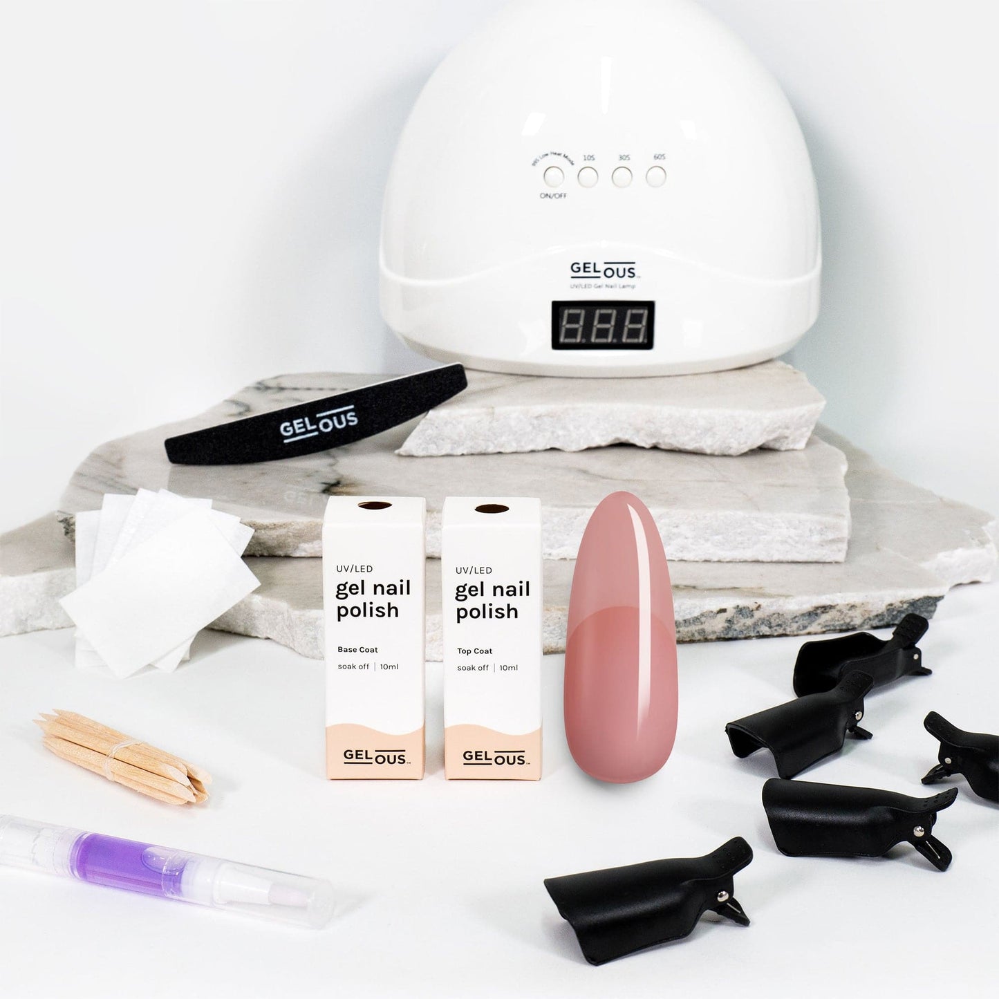 Gelous gel nail polish Pucker Up Starter Pack - photographed in New Zealand