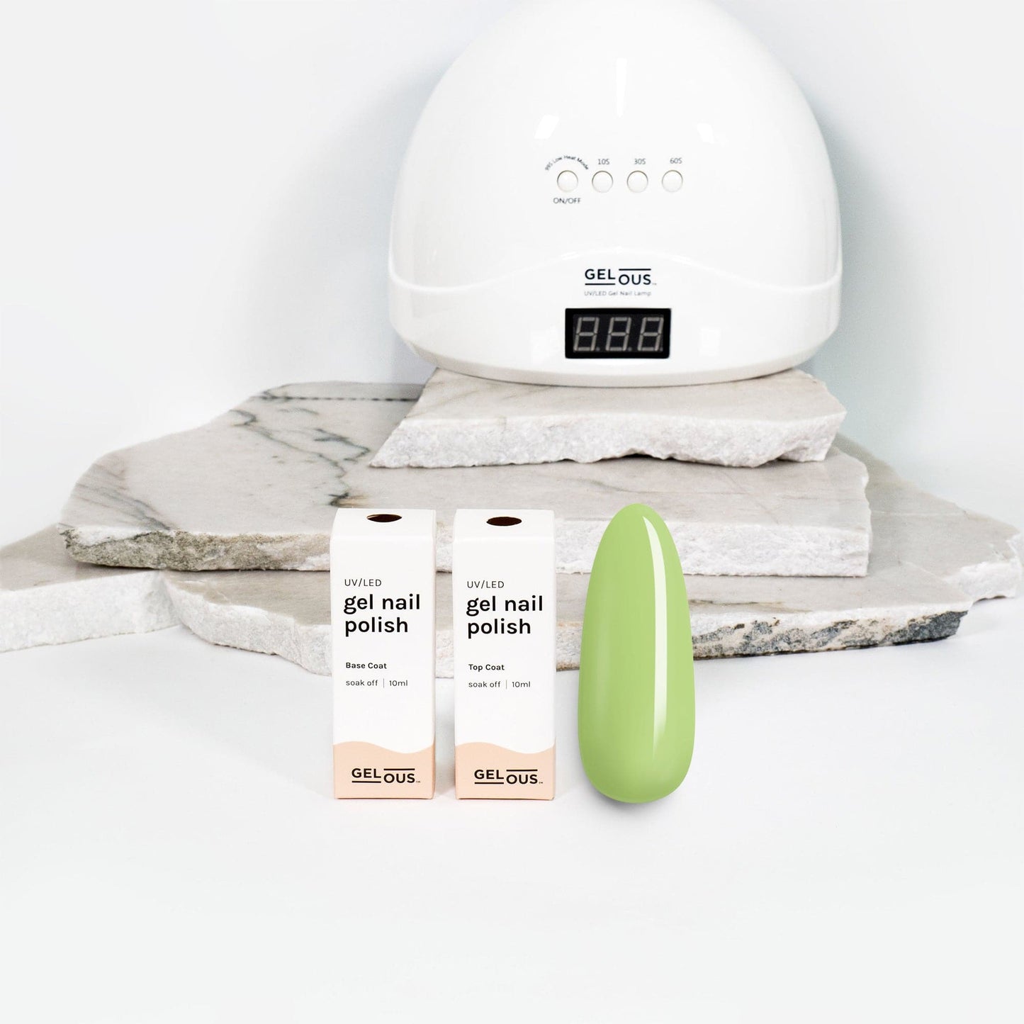 Gelous gel nail polish Read Between the Limes Basic Pack - photographed in New Zealand