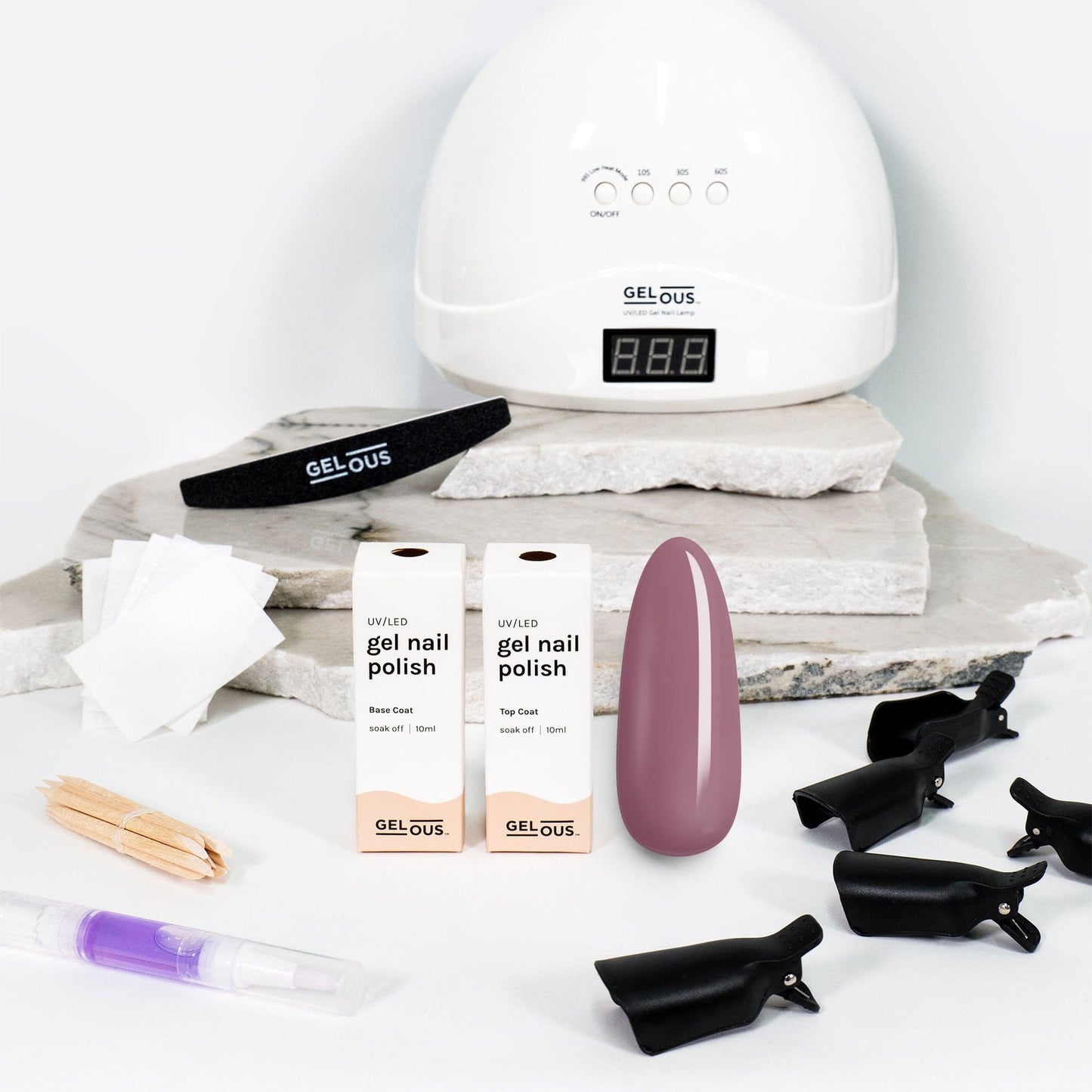 Gelous gel nail polish Sunset in Sedona Starter Pack - photographed in New Zealand