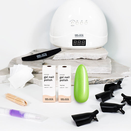 Gelous gel nail polish Sourpuss Starter Pack - photographed in New Zealand