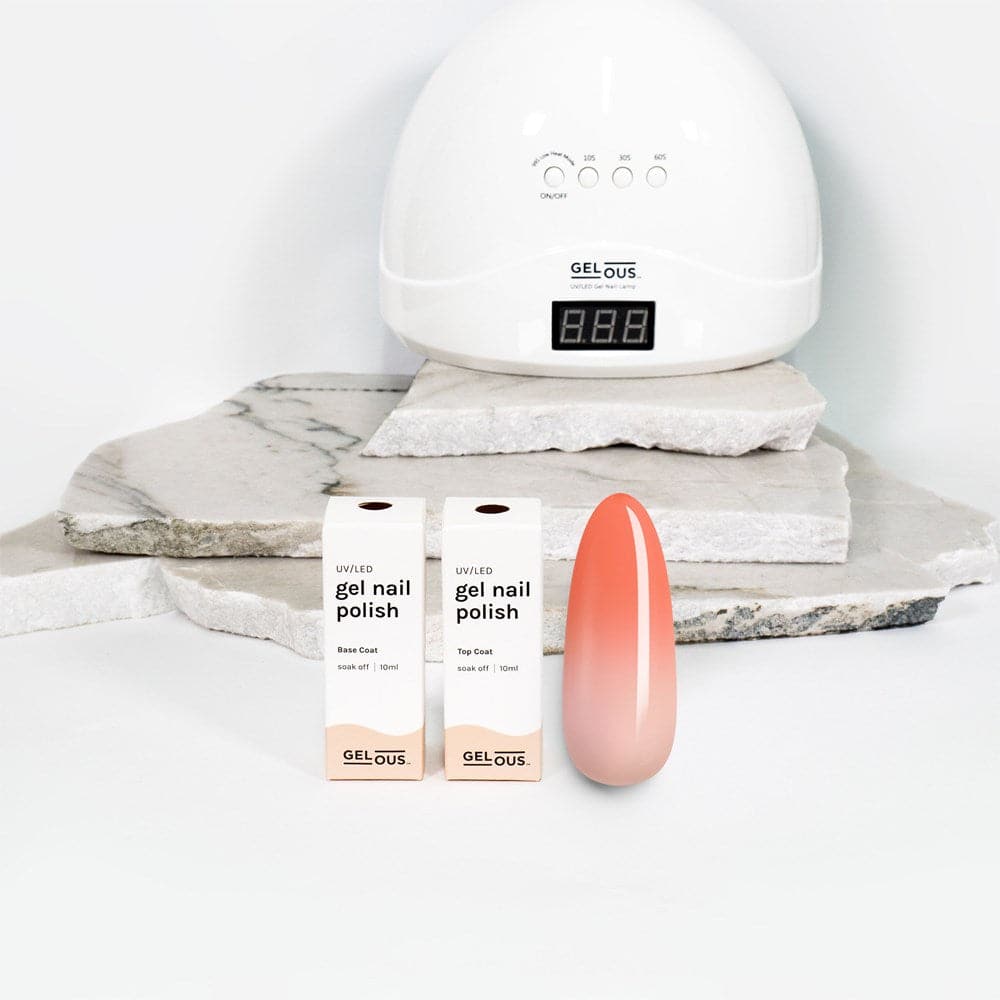 Gelous gel nail polish Thermal Heat Wave Basic Pack - photographed in New Zealand