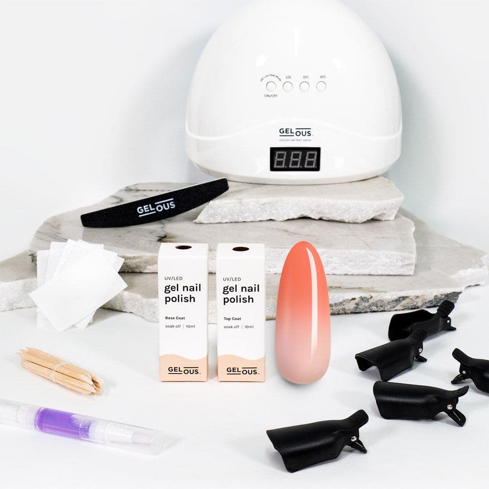 Gelous gel nail polish Thermal Heat Wave Starter Pack - photographed in New Zealand