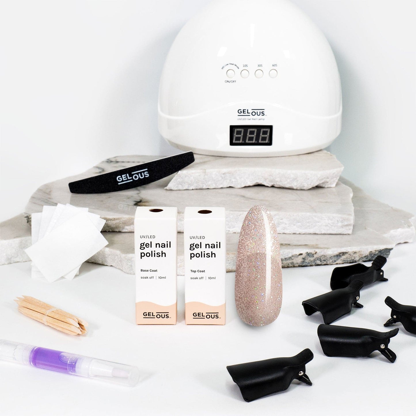 Gelous gel nail polish Wanderlust Starter Pack - photographed in New Zealand