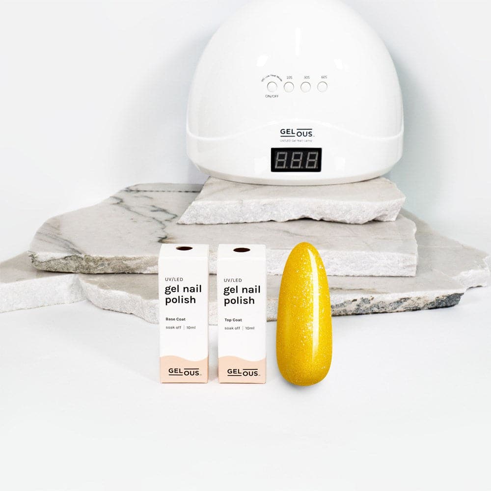 Gelous gel nail polish Walking on Sunshine Basic Pack - photographed in New Zealand