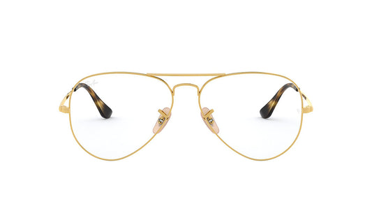 Frames Rayban 0RX6489 Aviator, Black, Frames, Gold, Grey, Havana, Large, Mens, Metal, Prescription, Rayban, Rose Gold, Silver, Unisex, Womens