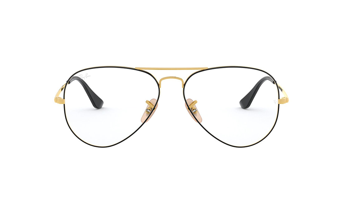 Frames Rayban 0RX6489 Aviator, Black, Frames, Gold, Grey, Havana, Large, Mens, Metal, Prescription, Rayban, Rose Gold, Silver, Unisex, Womens