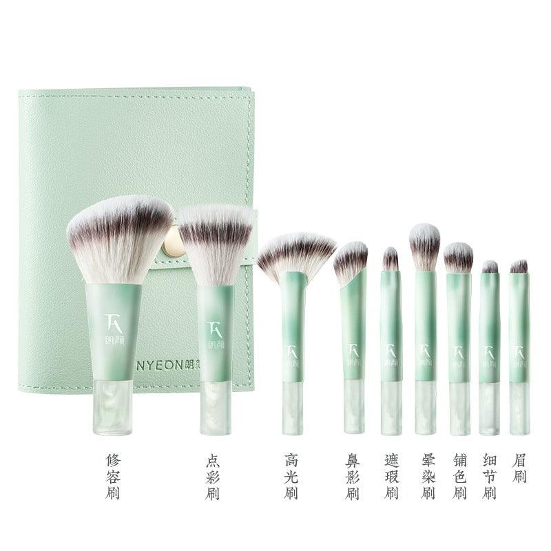 Rownyeon Cloud Inked Makeup Brush Mini Set 9 in With Bag RY021